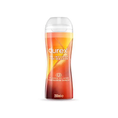Durex Lube Ylang Ylang sensuaalne massaaž ja intiimne geel 200 ml
