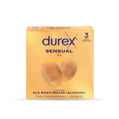 „Durex Sensual XL“ prezervatyvai