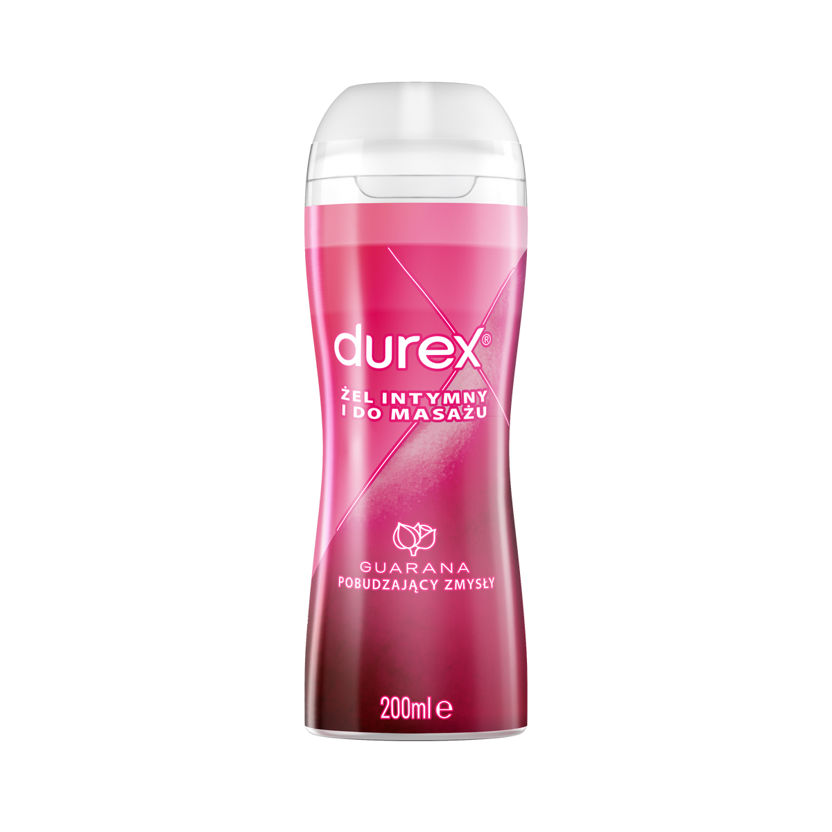 „Durex Massage Lube Guarana“ tepalas 200 ml
