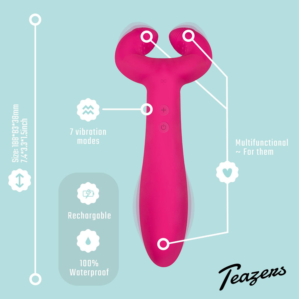 Teazers - Pair Vibrator