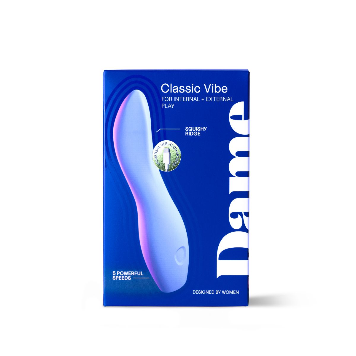 Dame - Dip 2 Versatile Vibrator - Purple