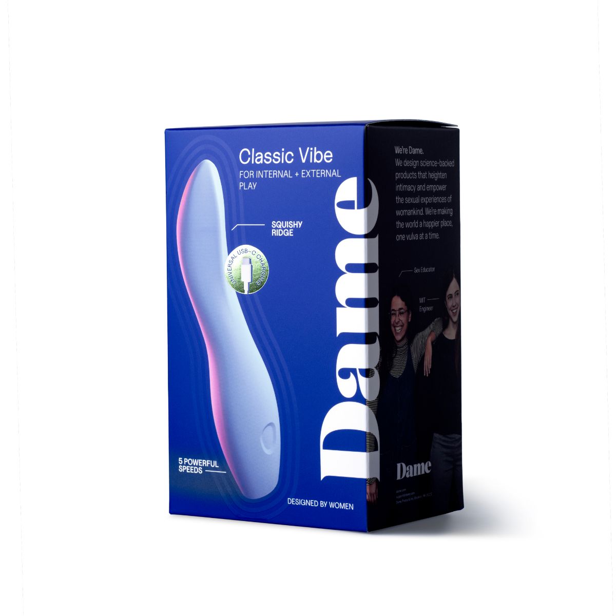 Dame - Dip 2 Versatile Vibrator - Purple
