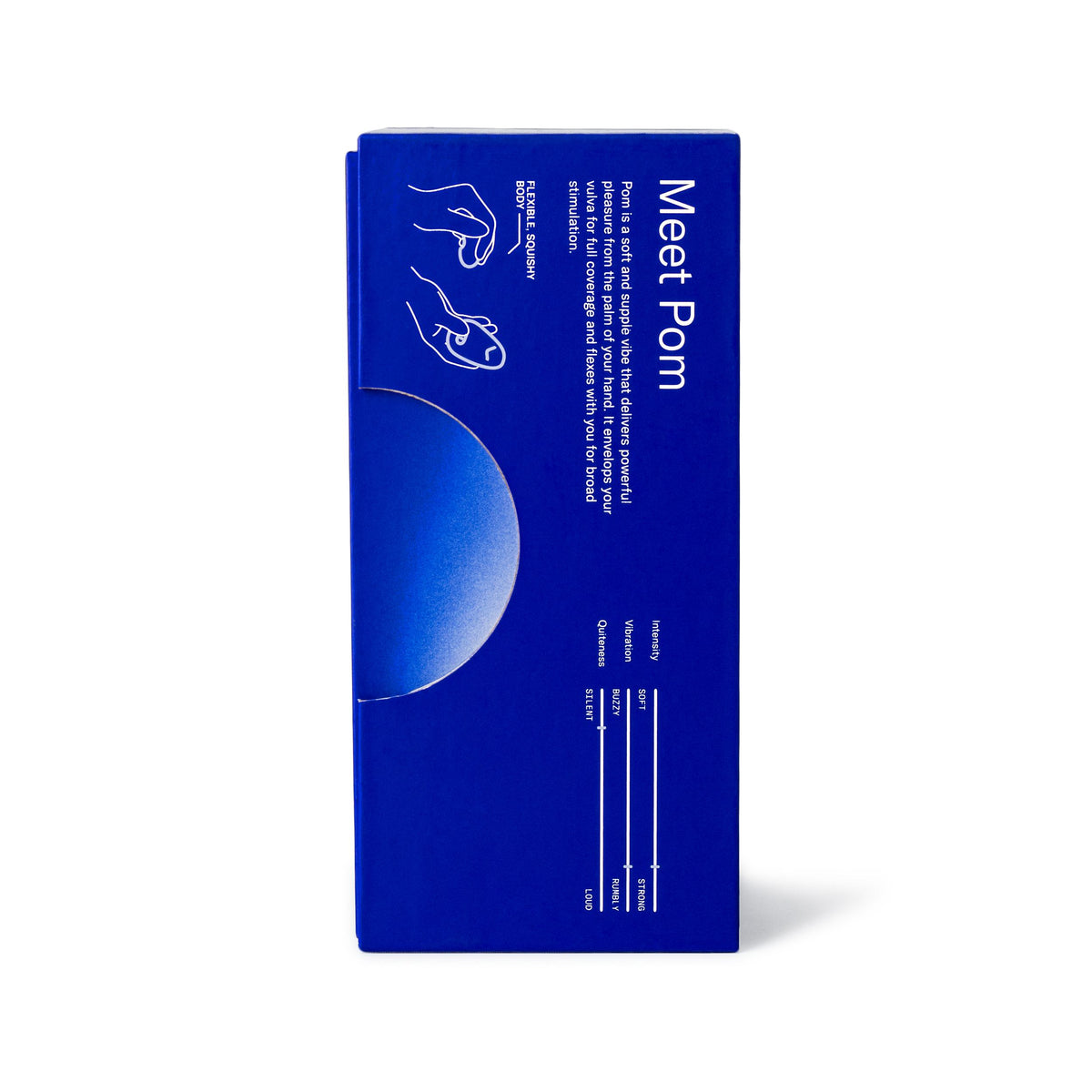 Dame - Pom Flexible Vibrator - Ice