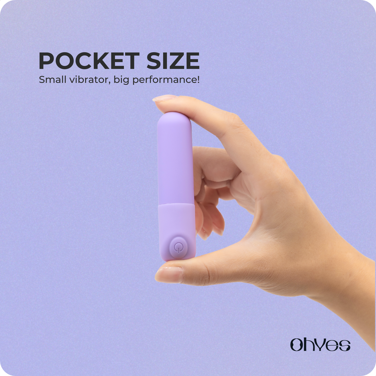 OHYES Mini Bullet Vibrator - Lavender
