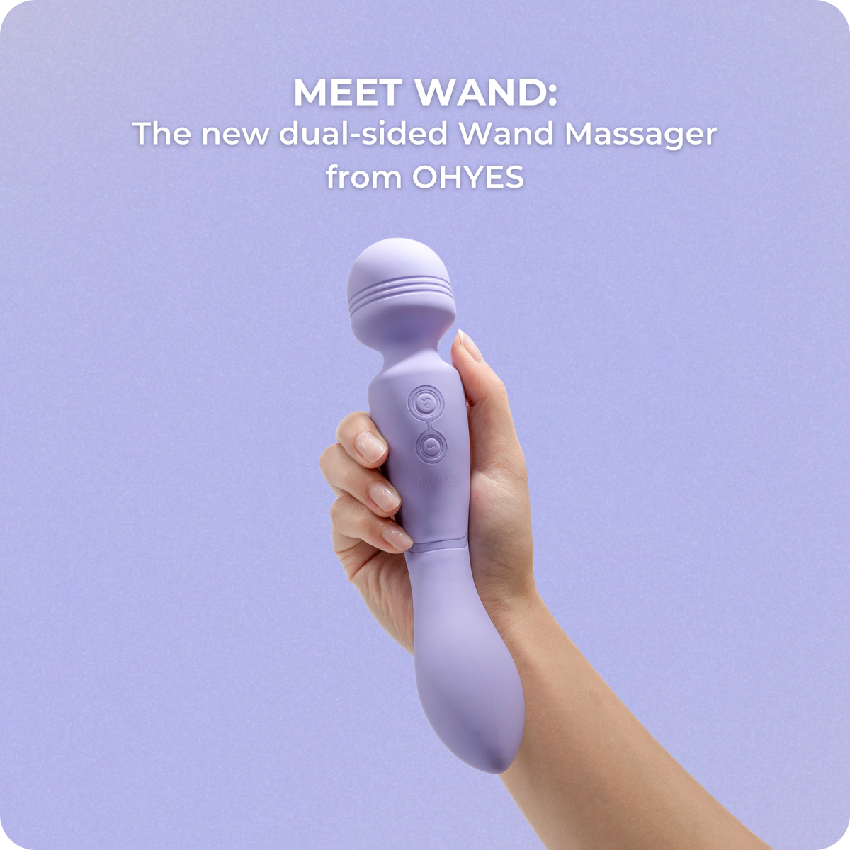 OHYES Magic Wand Vibrator - Dual Wand and G Spot Massager