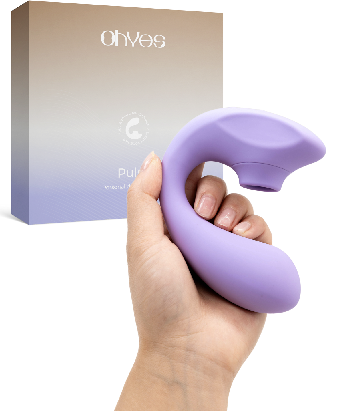 Dual Air Pressure and G Spot Vibrator - OHYES Pulse