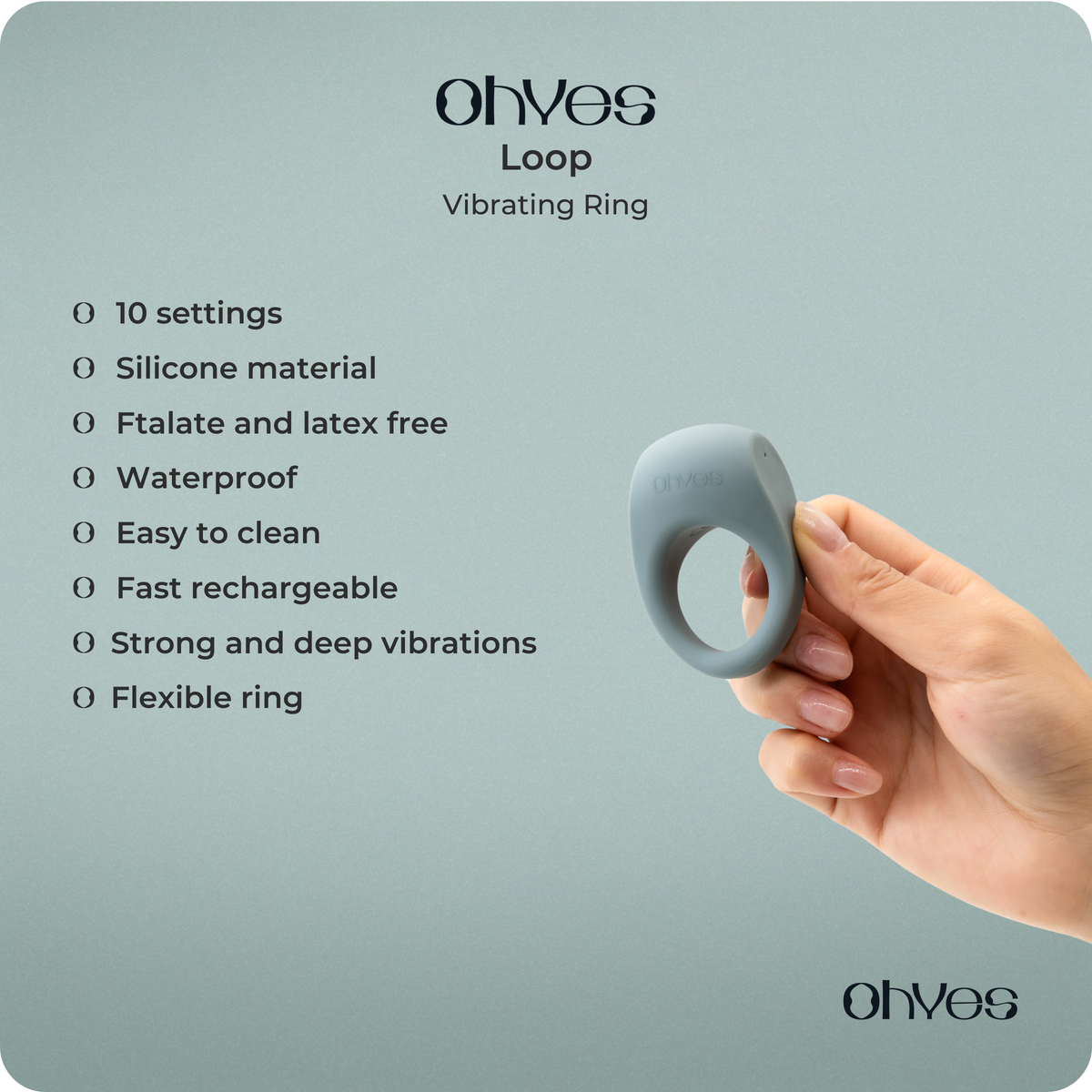 OHYES Vibrating Ring - Loop