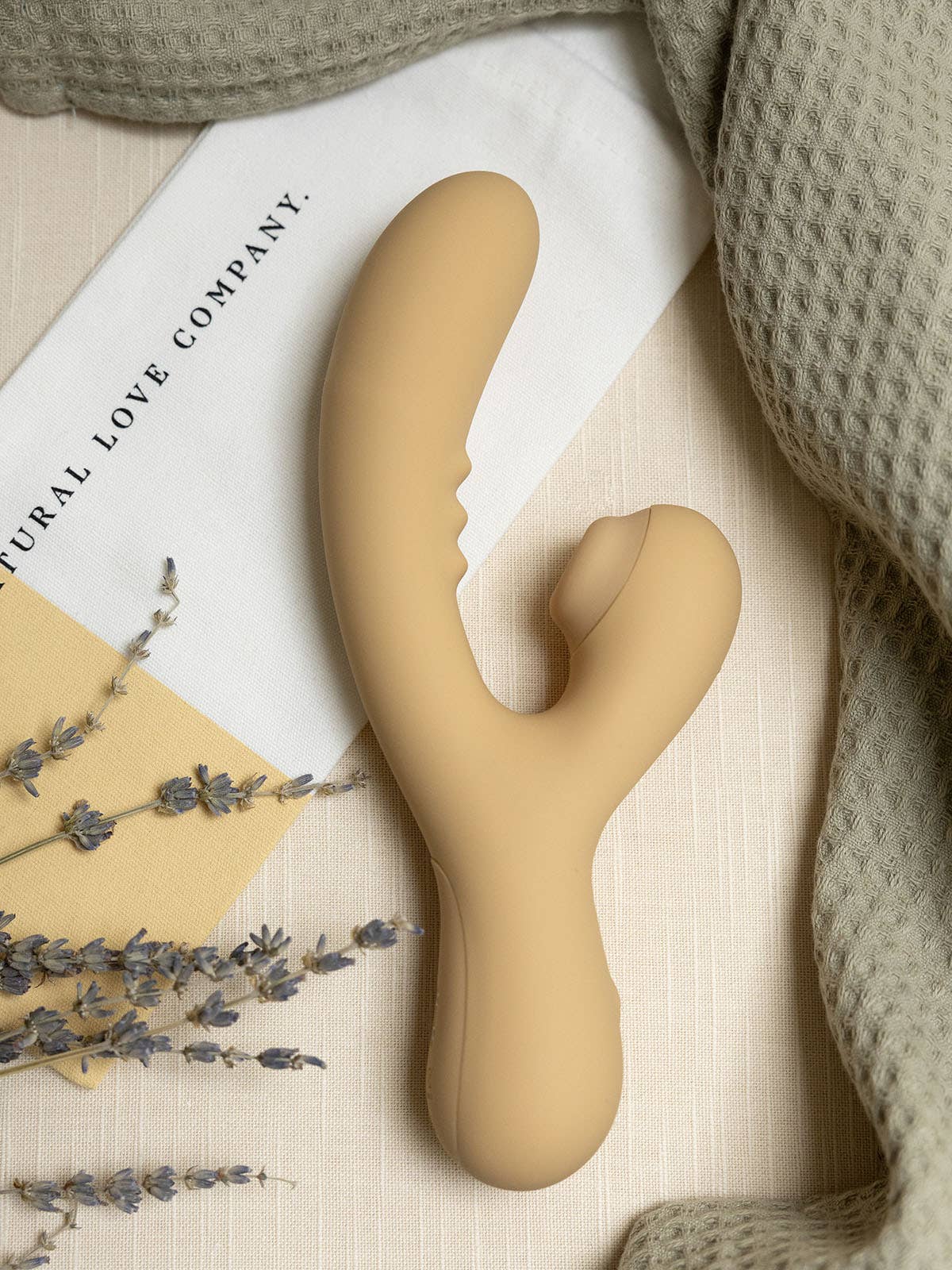 Camphor | Rabbit Style Vibrating Dildo | Ocean Plastic