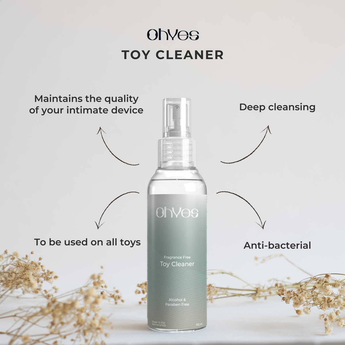 Oh Yes - Toy Cleaner 100ml