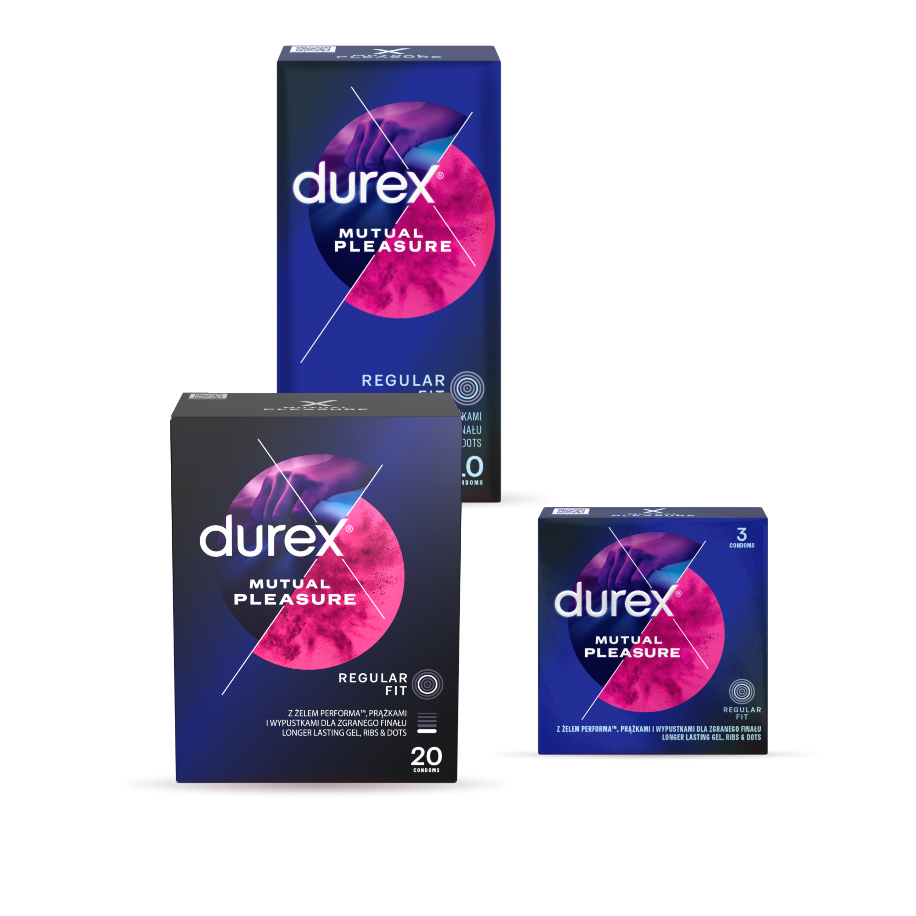 Durex Mutual Pleasure prezervatīvi