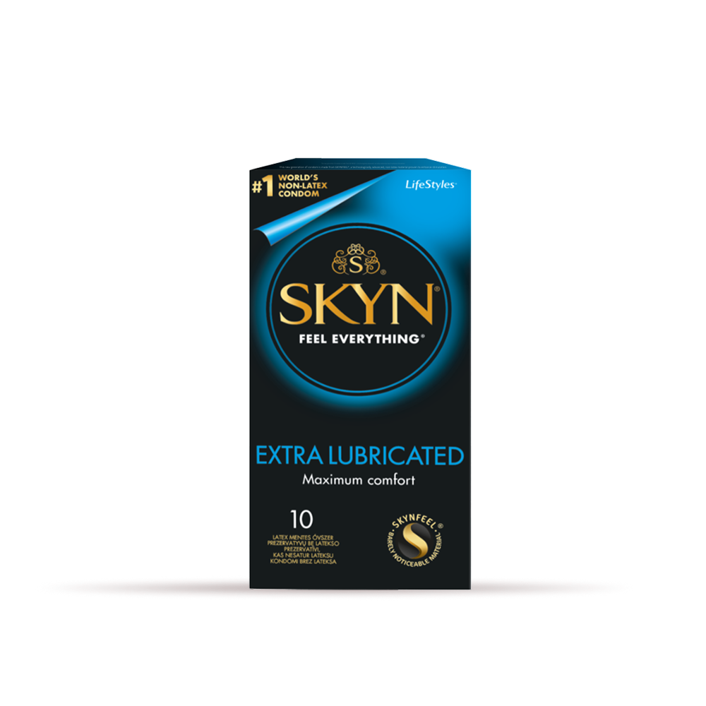 Skyn Extra Lubricated prezervatīvi