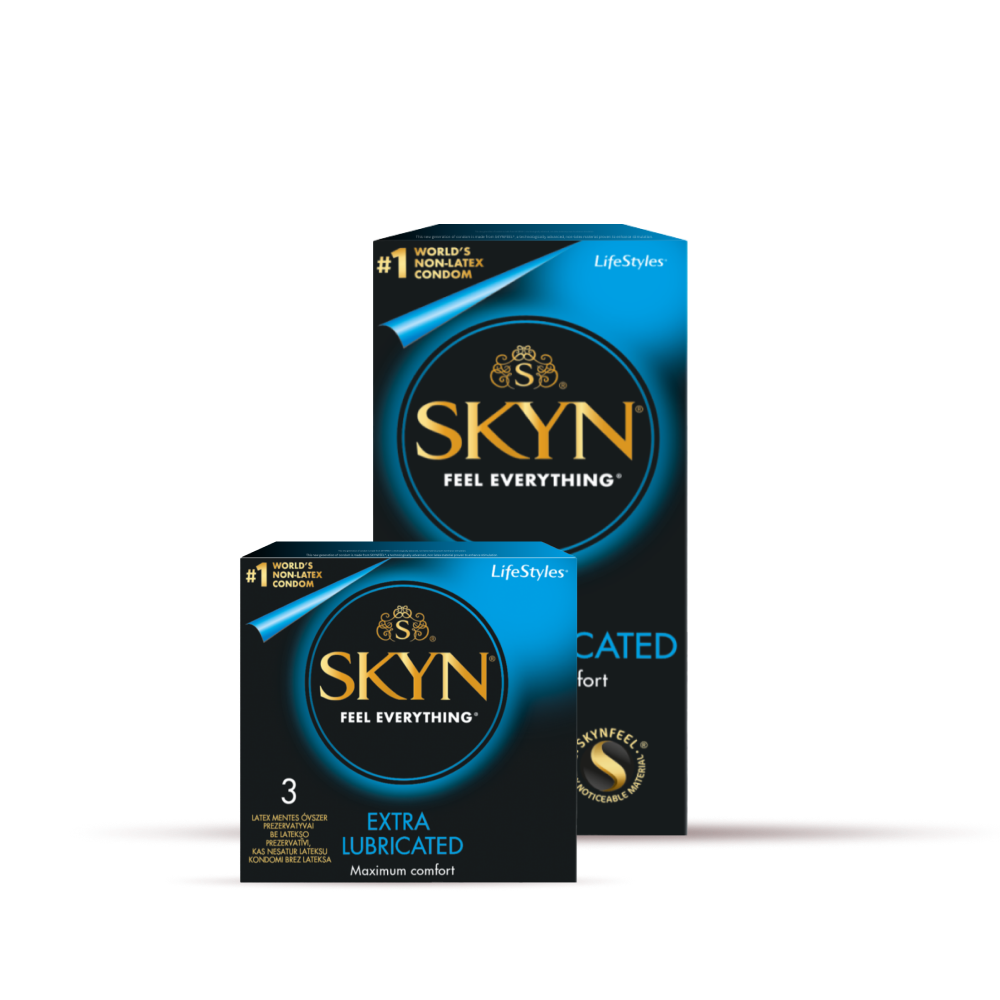 Skyn Extra Lubricated prezervatīvi