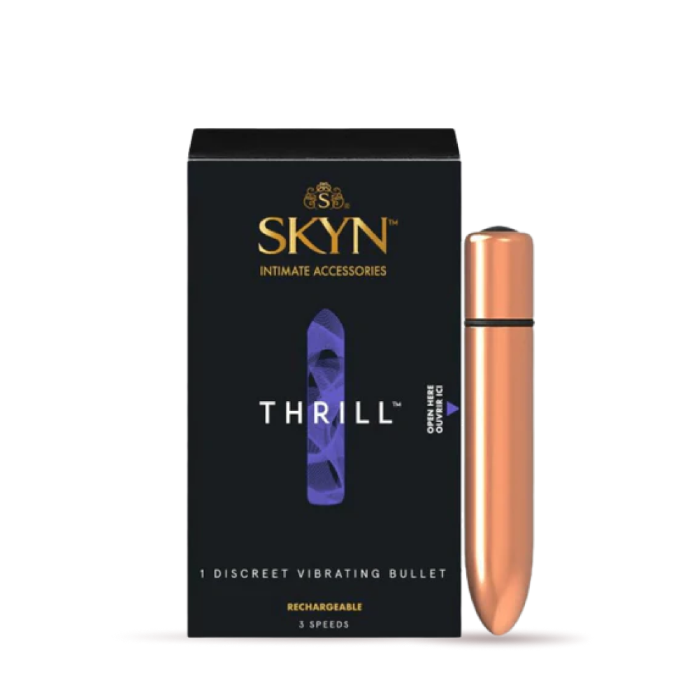 SKYN® THRILL™ - diskrēts vibrējošs masažieris