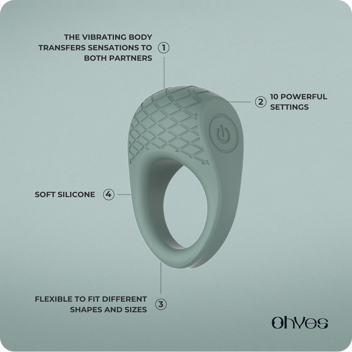 OHYES Vibrating Ring - Loop