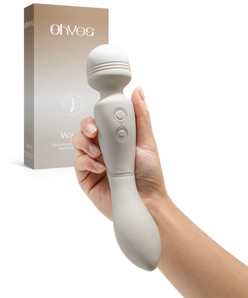 OHYES Magic Wand Vibrator - Dual Wand and G Spot Massager