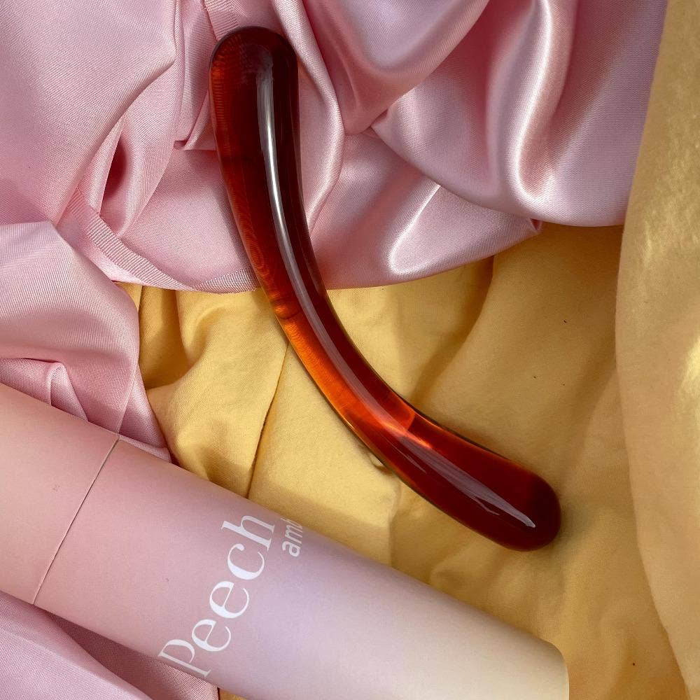 Amber – Glass dildo
