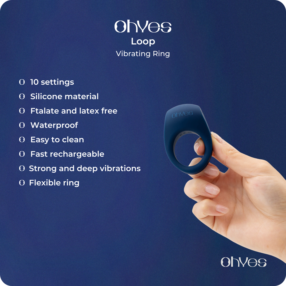 OHYES Vibrating Ring - Loop