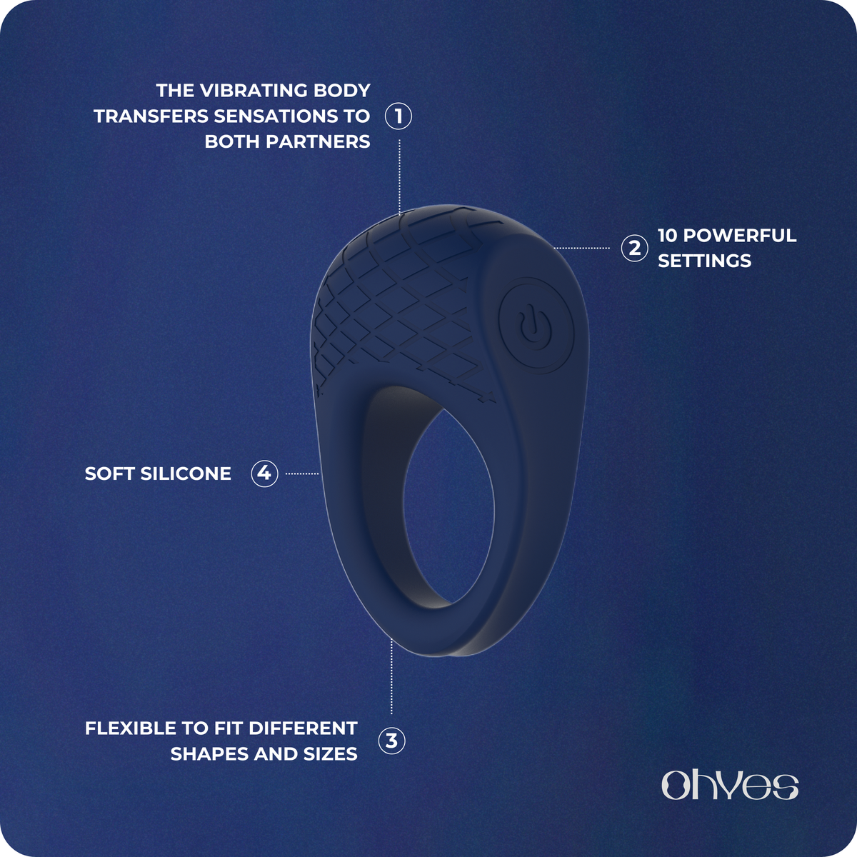 OHYES Vibrating Ring - Loop