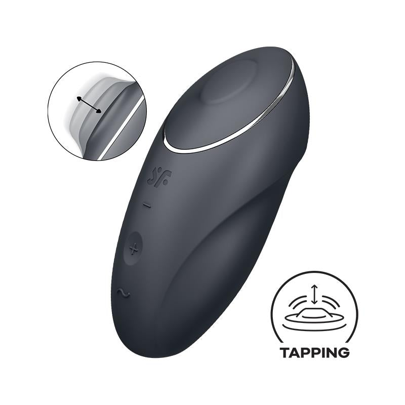 Tap & Climax 1 Vibrator Grey