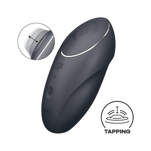 Tap & Climax 1 Vibrator Grey